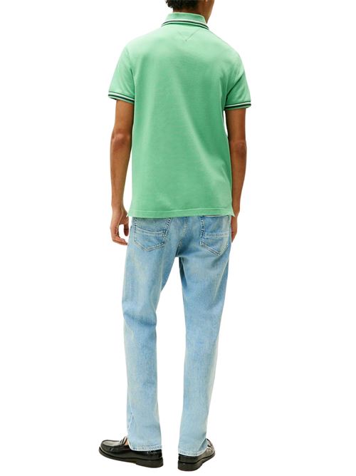 Polo regular fit con profili a contrasto Tommy Jeans | DM0DM22700L5Y